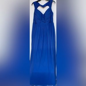 Azazie Size 16 Royal Blue dress.  NWT.  Bought for bridesmaid dress.